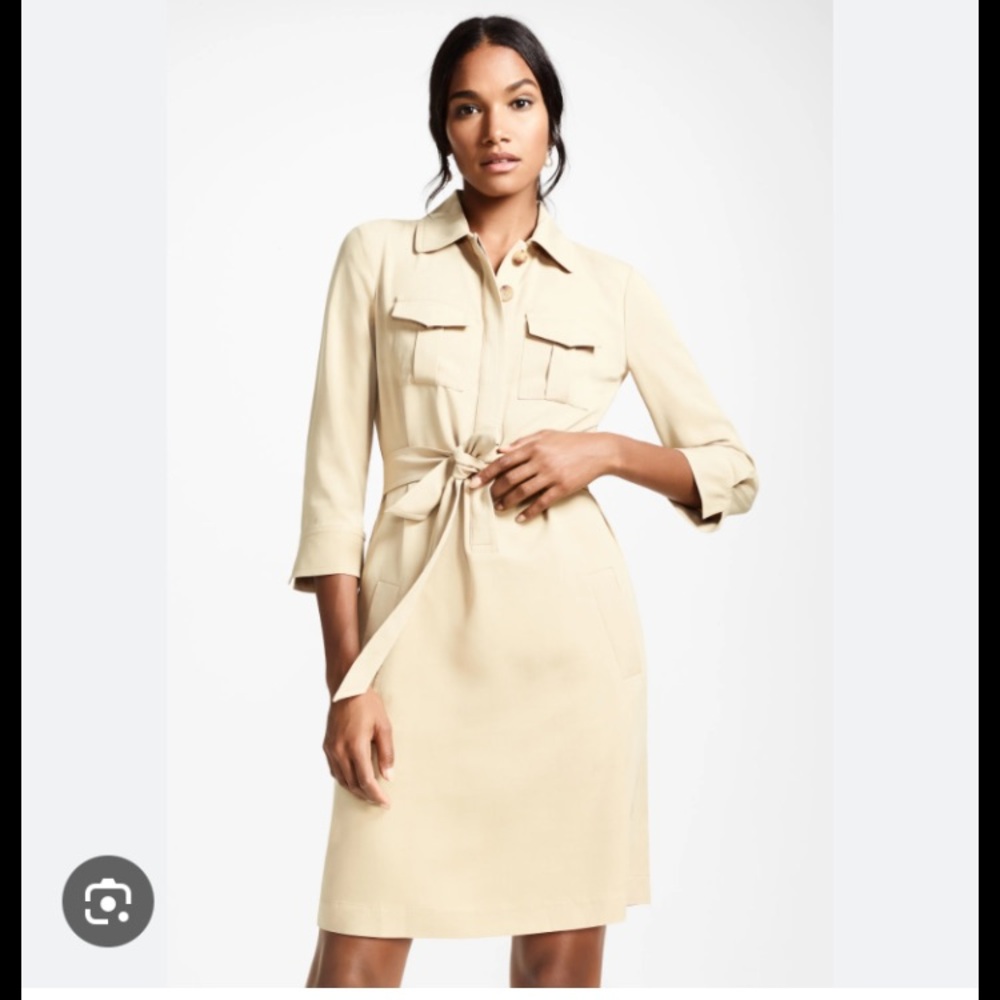 Brooks Brothers Women's Belted Trench Dress